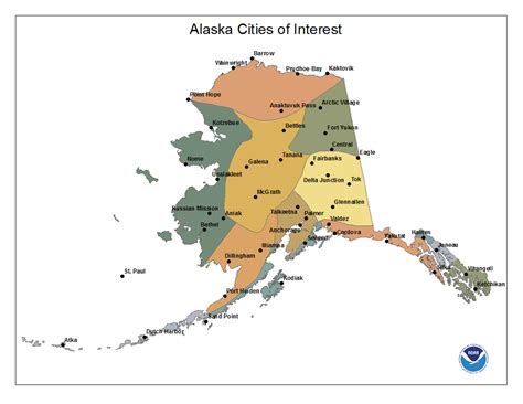 List of cities in Alaska .